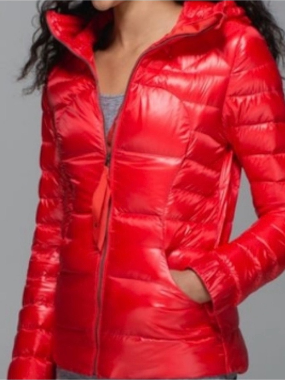 Lululemon Fluffin Awesome Puffer Jacket Alarming Red 8